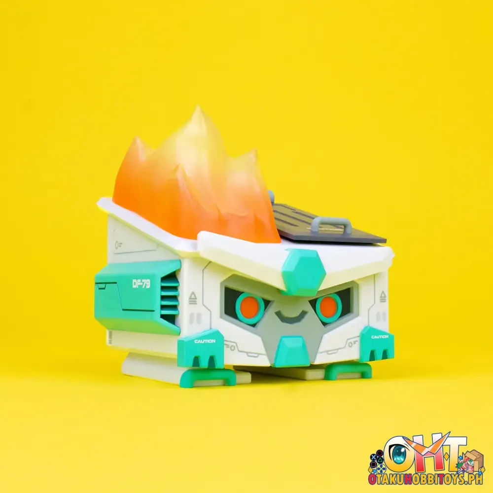 100% Soft Mecha Dumpster Fire Vinyl Figure - DF-079