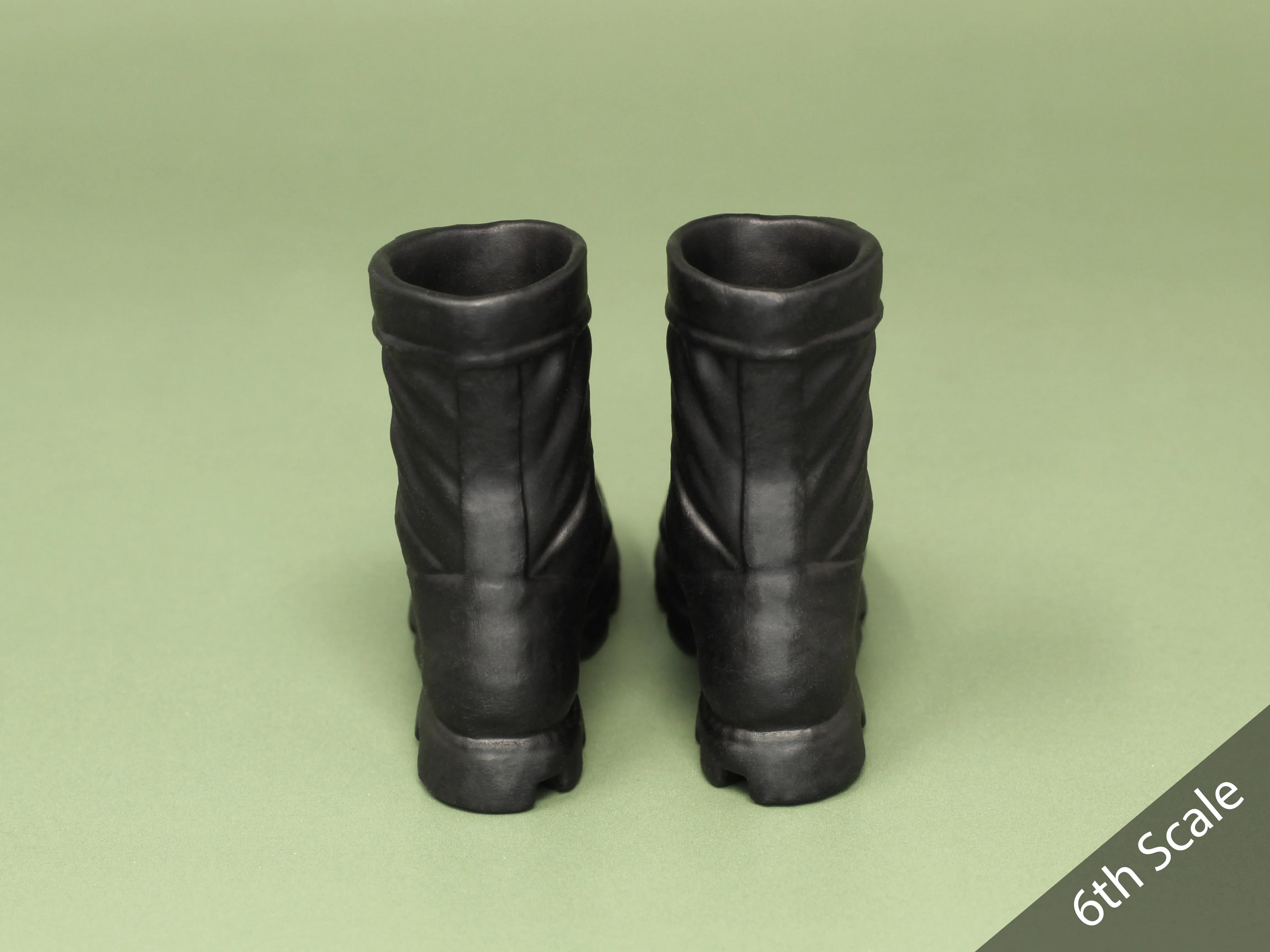 1/6 or 1/12 - Custom 3D - Combat Boots (Peg Type)