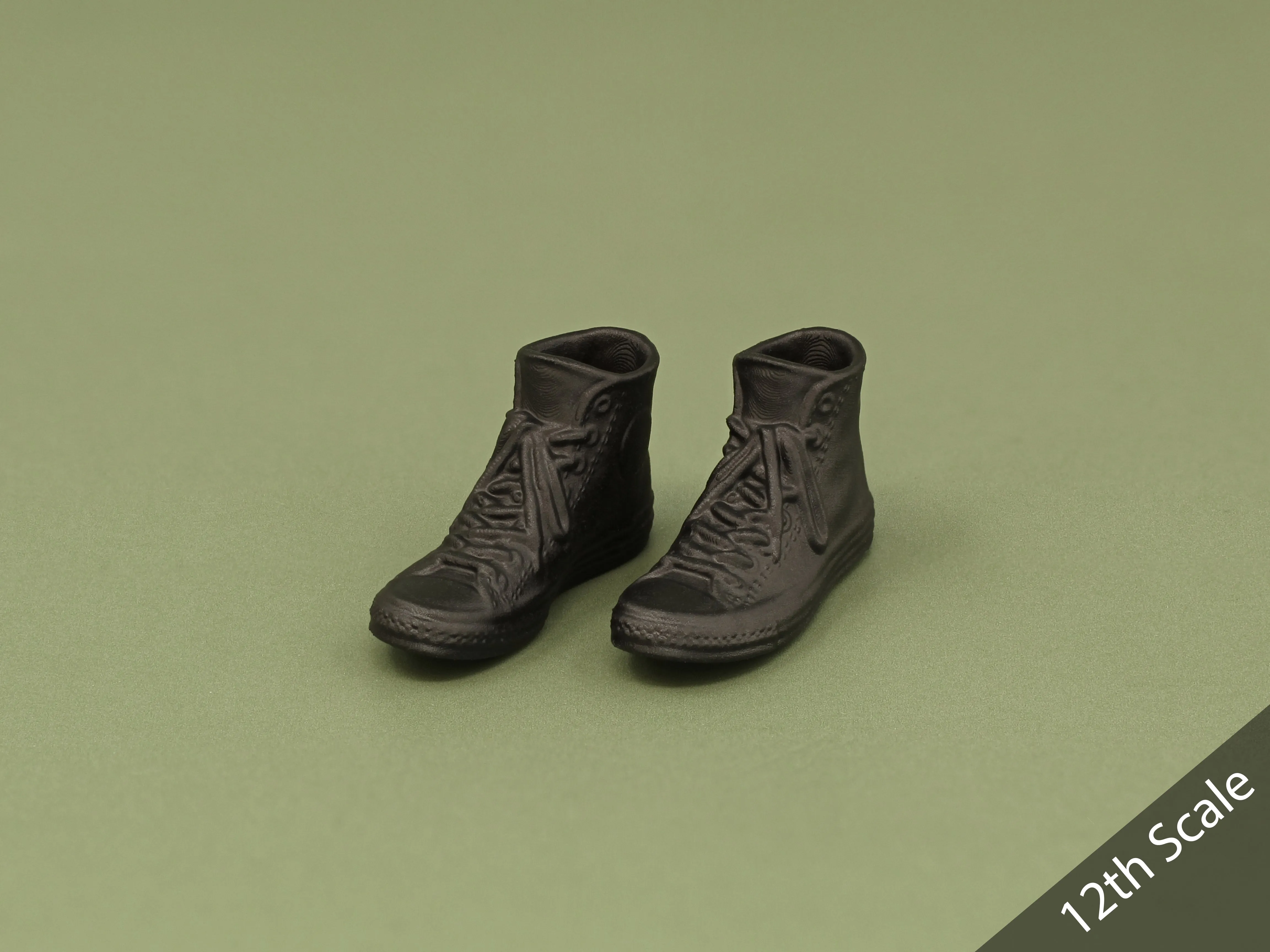 1/6 or 1/12 - Custom 3D - Constar Hightops (Peg Type)