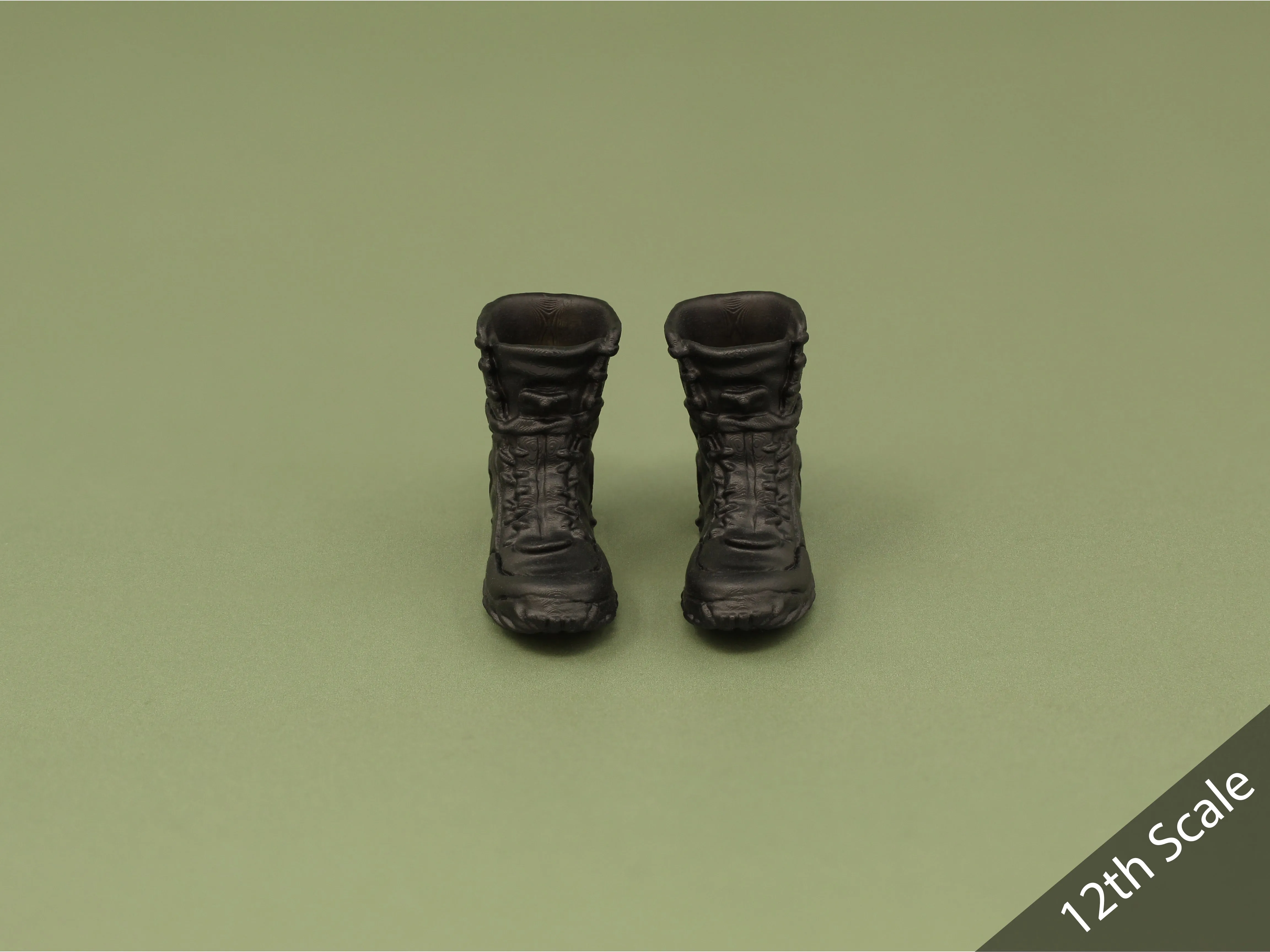 1/6 or 1/12 - Custom 3D - Rugged Boots (Peg Type)