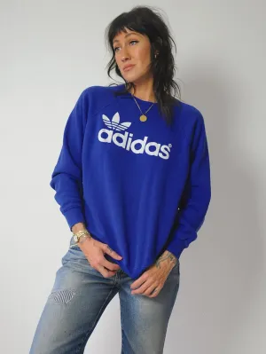 1980's Adidas Trefoil Sweatshirt