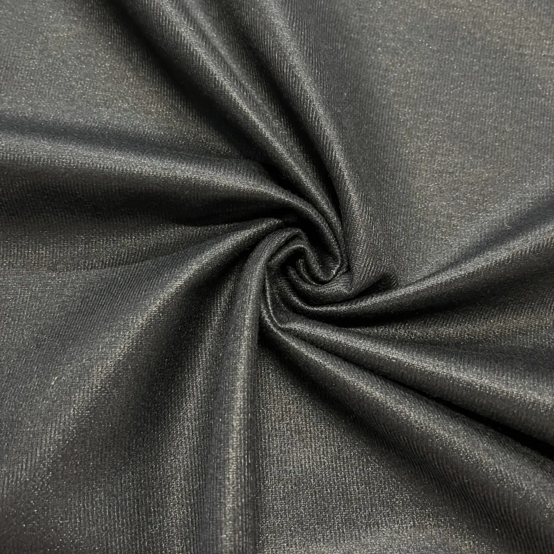 3-Layer Two Tone Twill Fabric - Dark Grey (Sold per Yard)