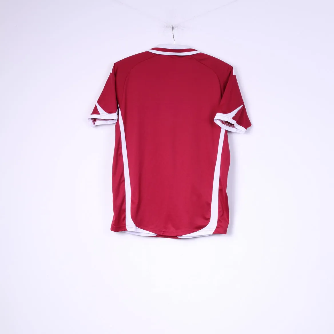 Adidas 1. FC Nürnberg Boys 13-14Age 164 Polo Shirt Red Short Sleeve Sportswear