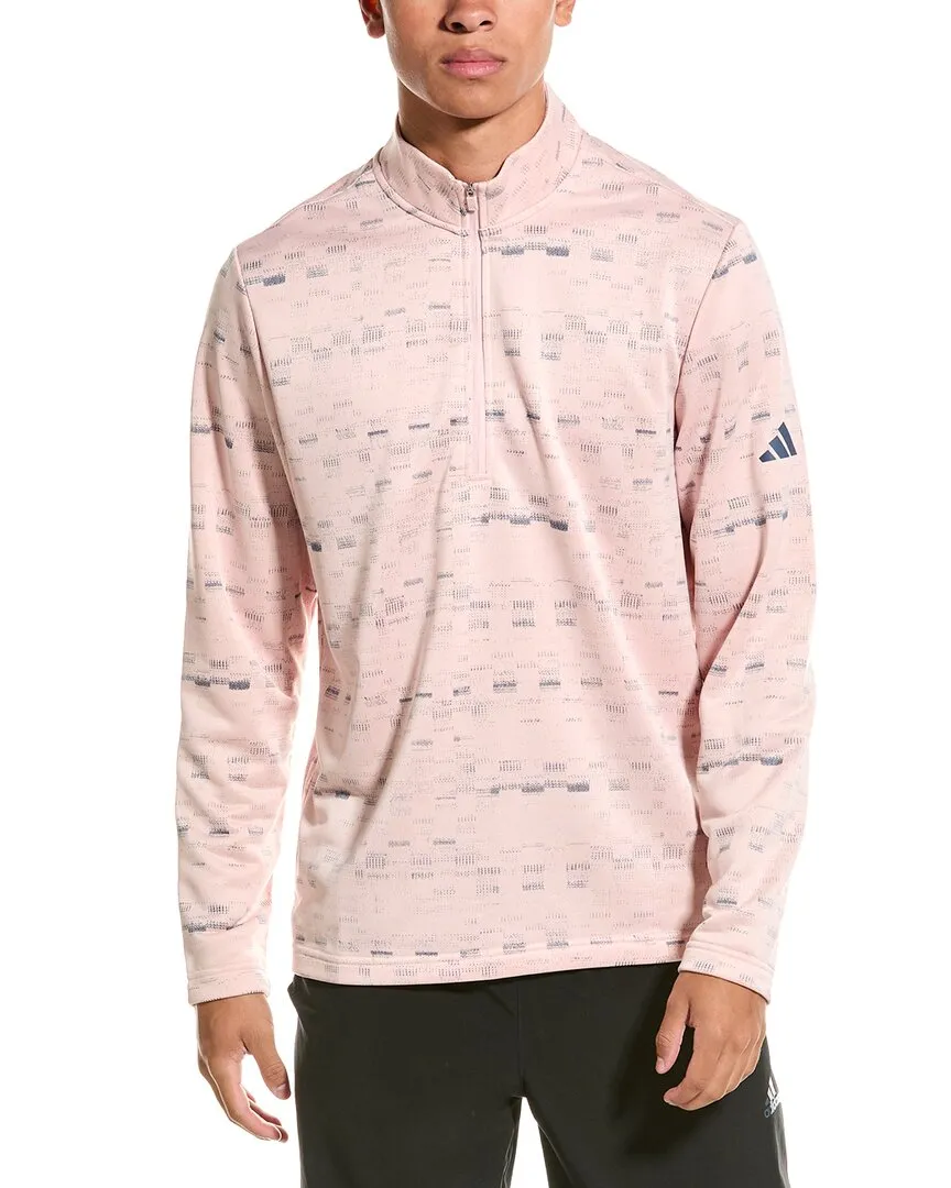 Adidas Core Printed 1/4-Zip Pullover