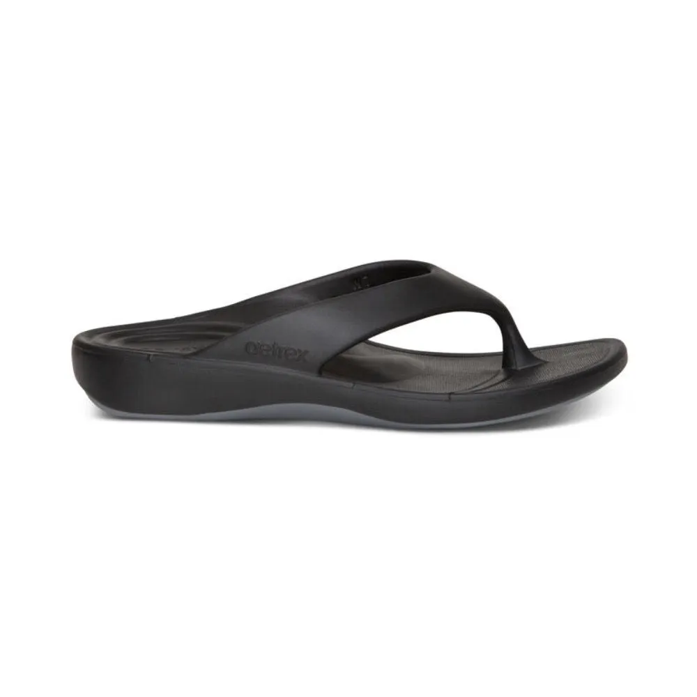 Aetrex Women's Maui Flips Black