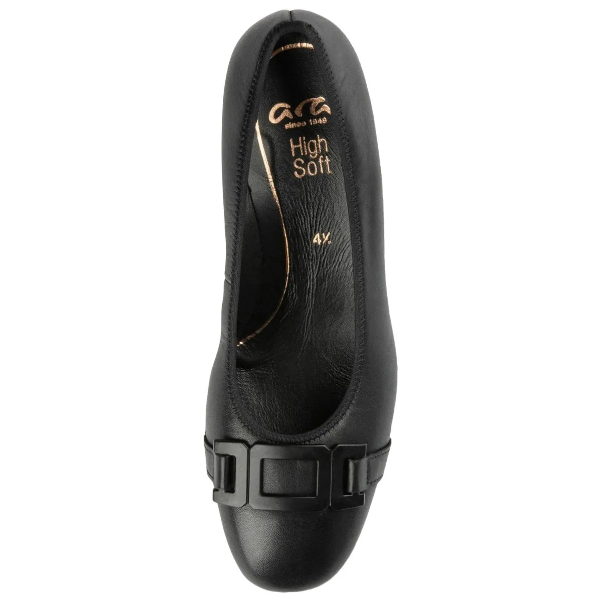 Ara Women's Gallant 2 Black Calf Leather