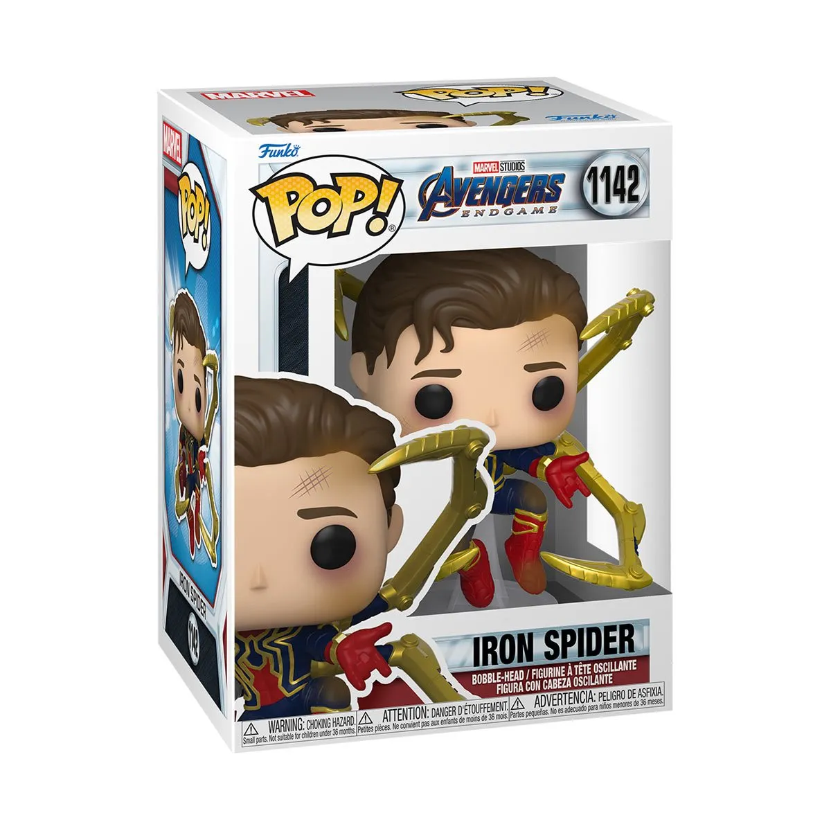 Avengers: Endgame Unmasked Iron Spider-Man Funko Pop! Vinyl Figure #1142