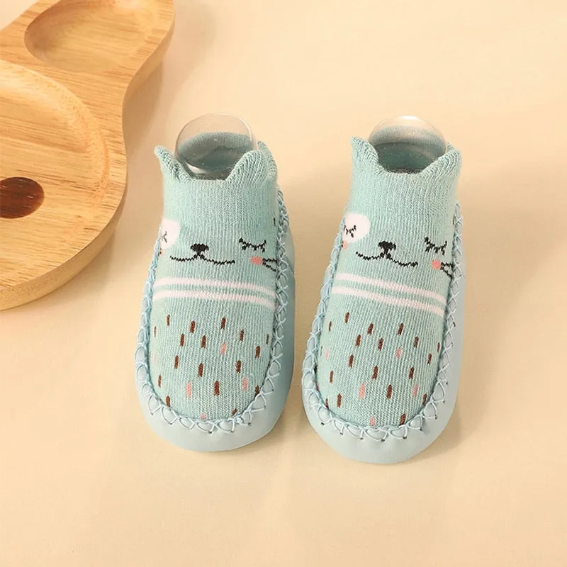 Baby Socks Rubber Soles/  Baby Floor Shoes For 0-6 Years