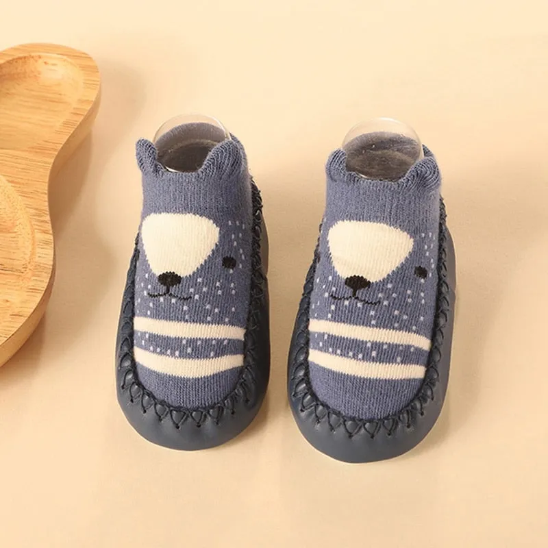 Baby Socks Rubber Soles/  Baby Floor Shoes For 0-6 Years