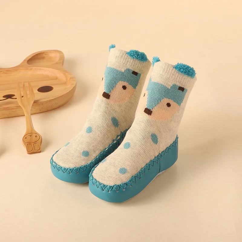 Baby Socks Rubber Soles/  Baby Floor Shoes For 0-6 Years