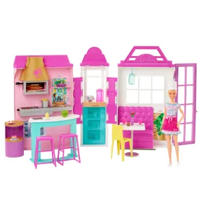 Barbie Cook ‘n Grill Restaurant Doll And Playset