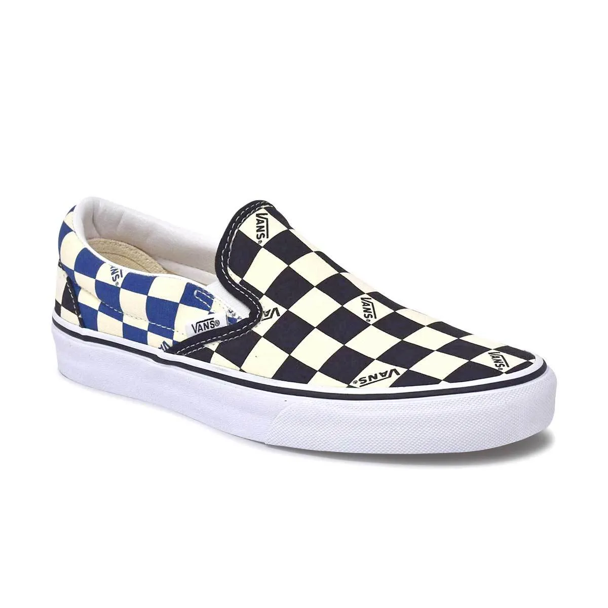 Big Check Slip-On Black/Navy