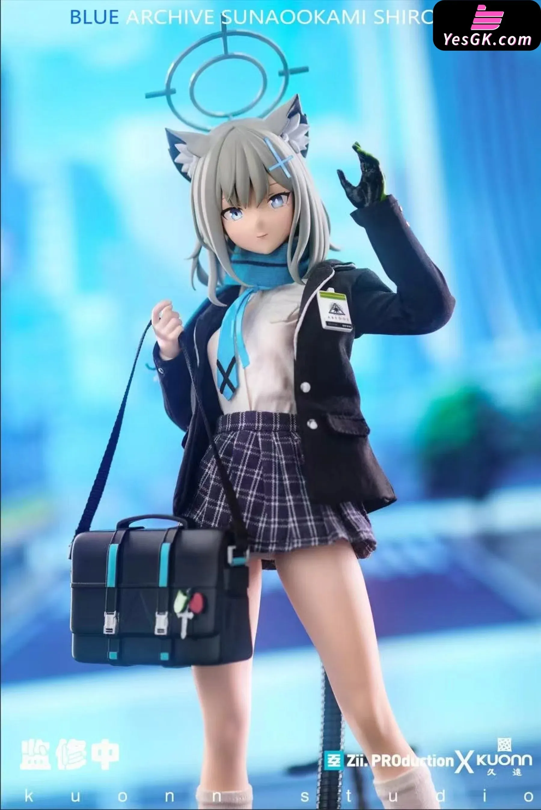 Blue Archive Sunaookami Shiroko Action Figure - Zii.PROduction Studio & Kuonn Studio [Pre-Order Closed]