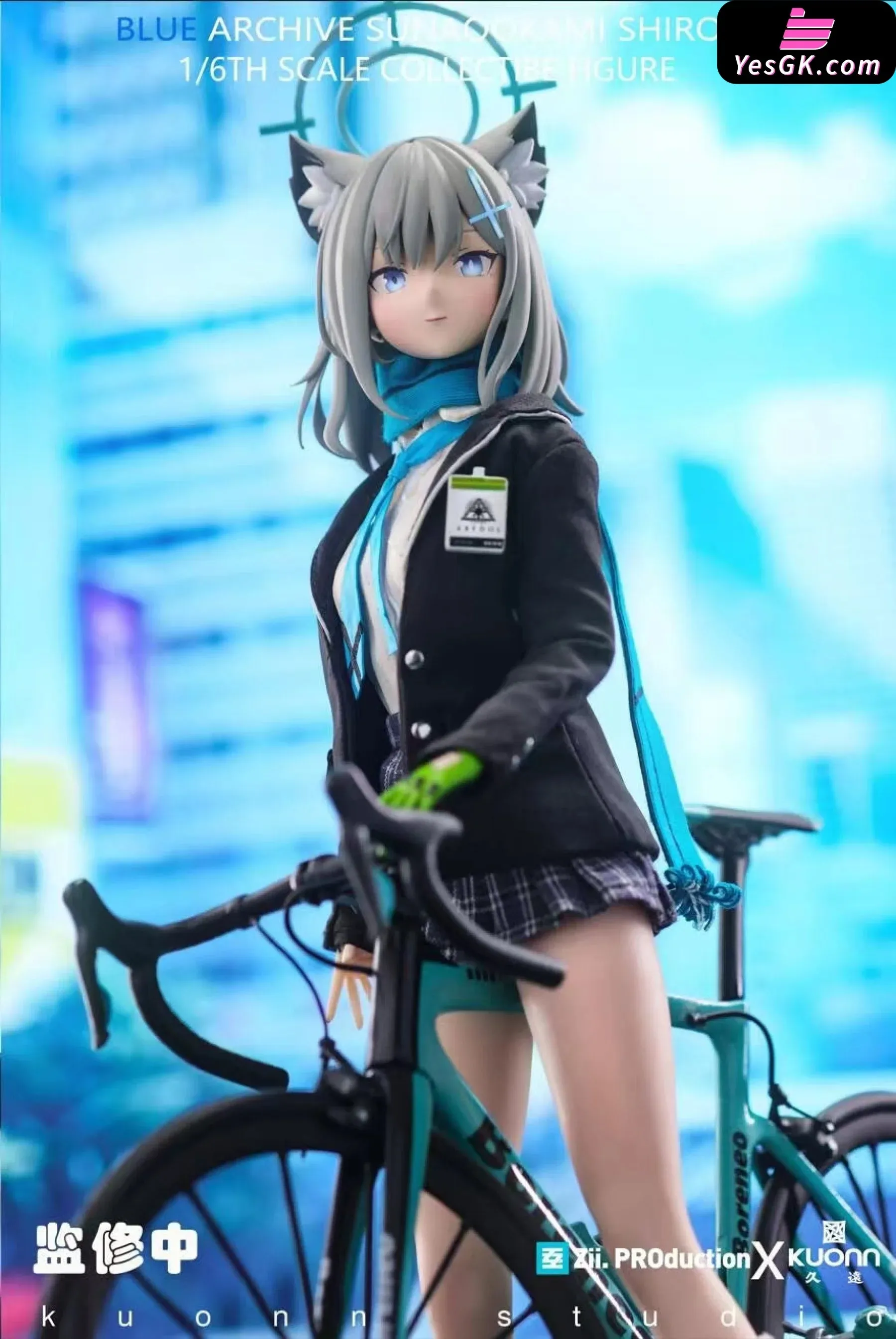 Blue Archive Sunaookami Shiroko Action Figure - Zii.PROduction Studio & Kuonn Studio [Pre-Order Closed]