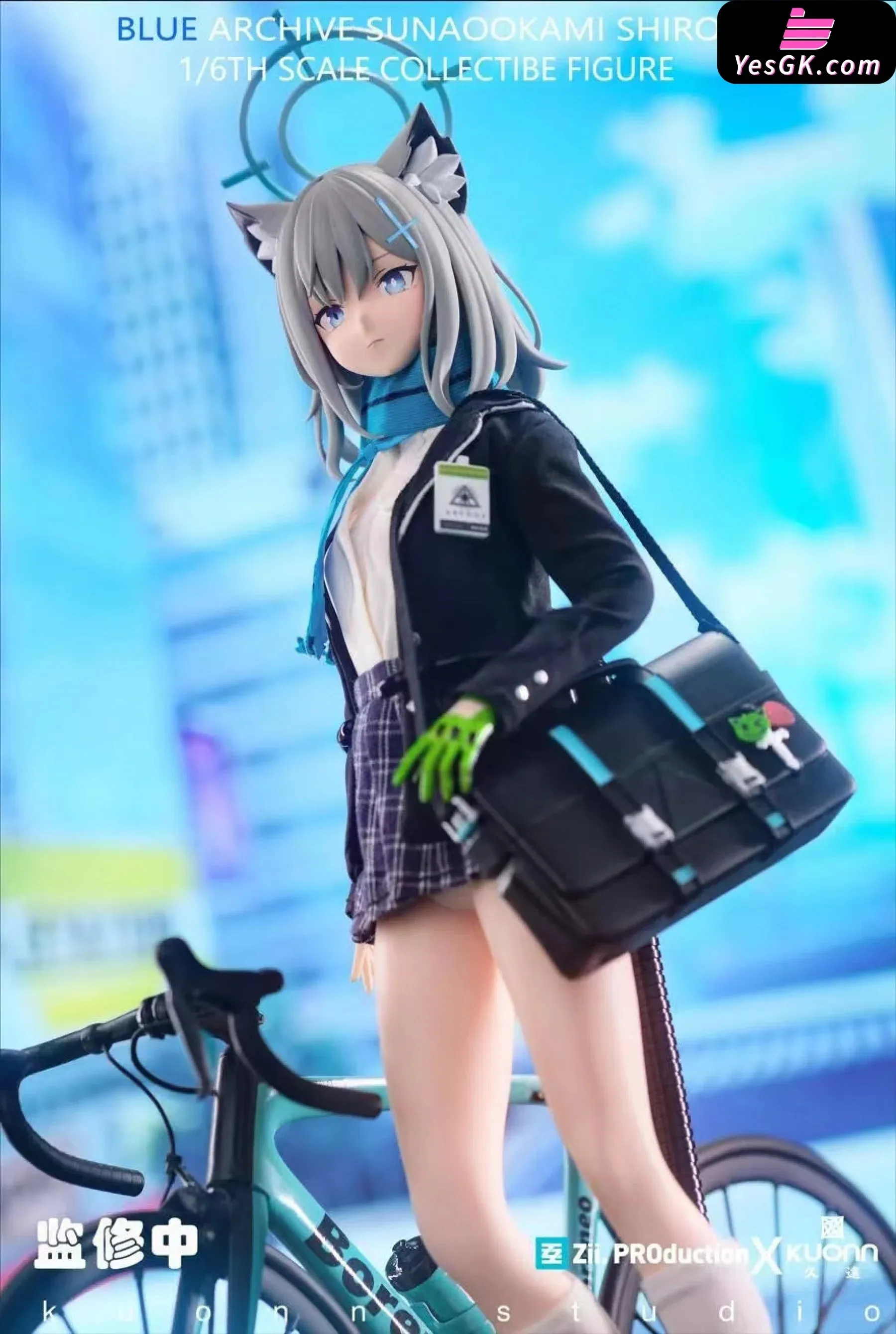 Blue Archive Sunaookami Shiroko Action Figure - Zii.PROduction Studio & Kuonn Studio [Pre-Order Closed]