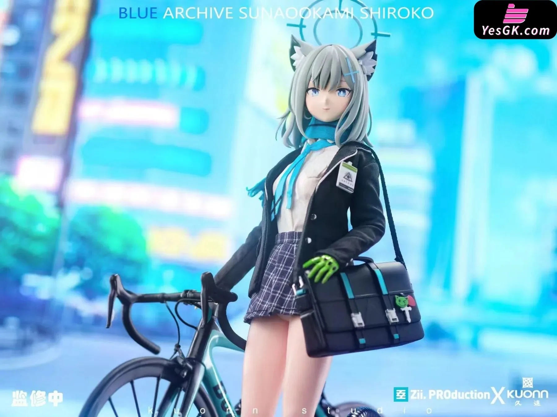 Blue Archive Sunaookami Shiroko Action Figure - Zii.PROduction Studio & Kuonn Studio [Pre-Order Closed]