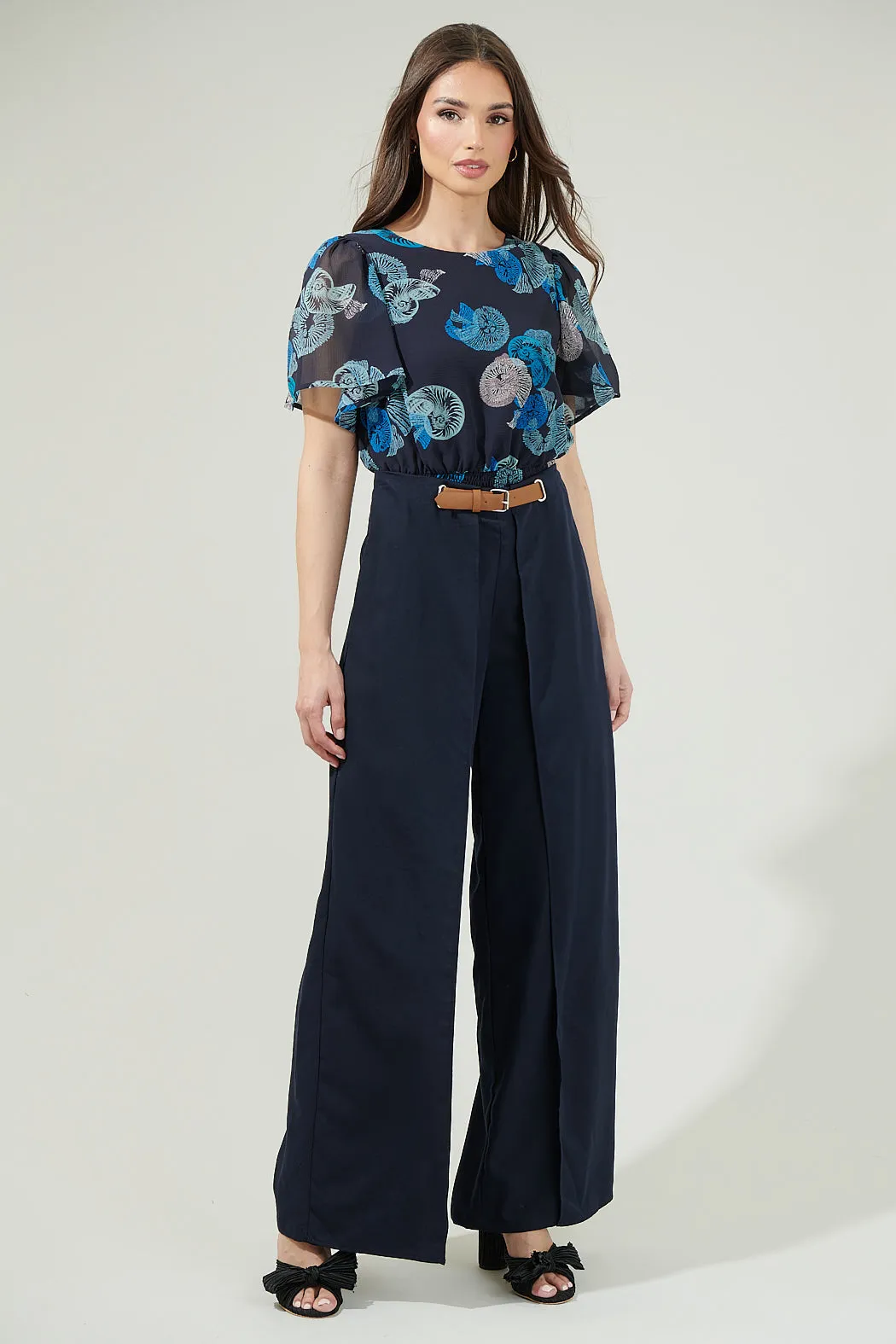 Bridget Wide Leg Wrap Pants