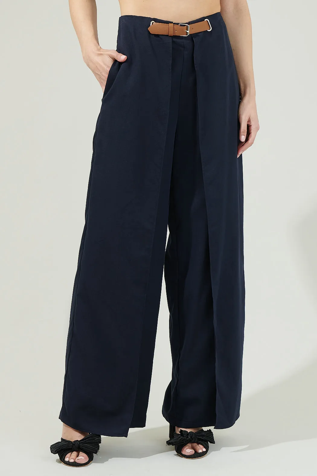 Bridget Wide Leg Wrap Pants