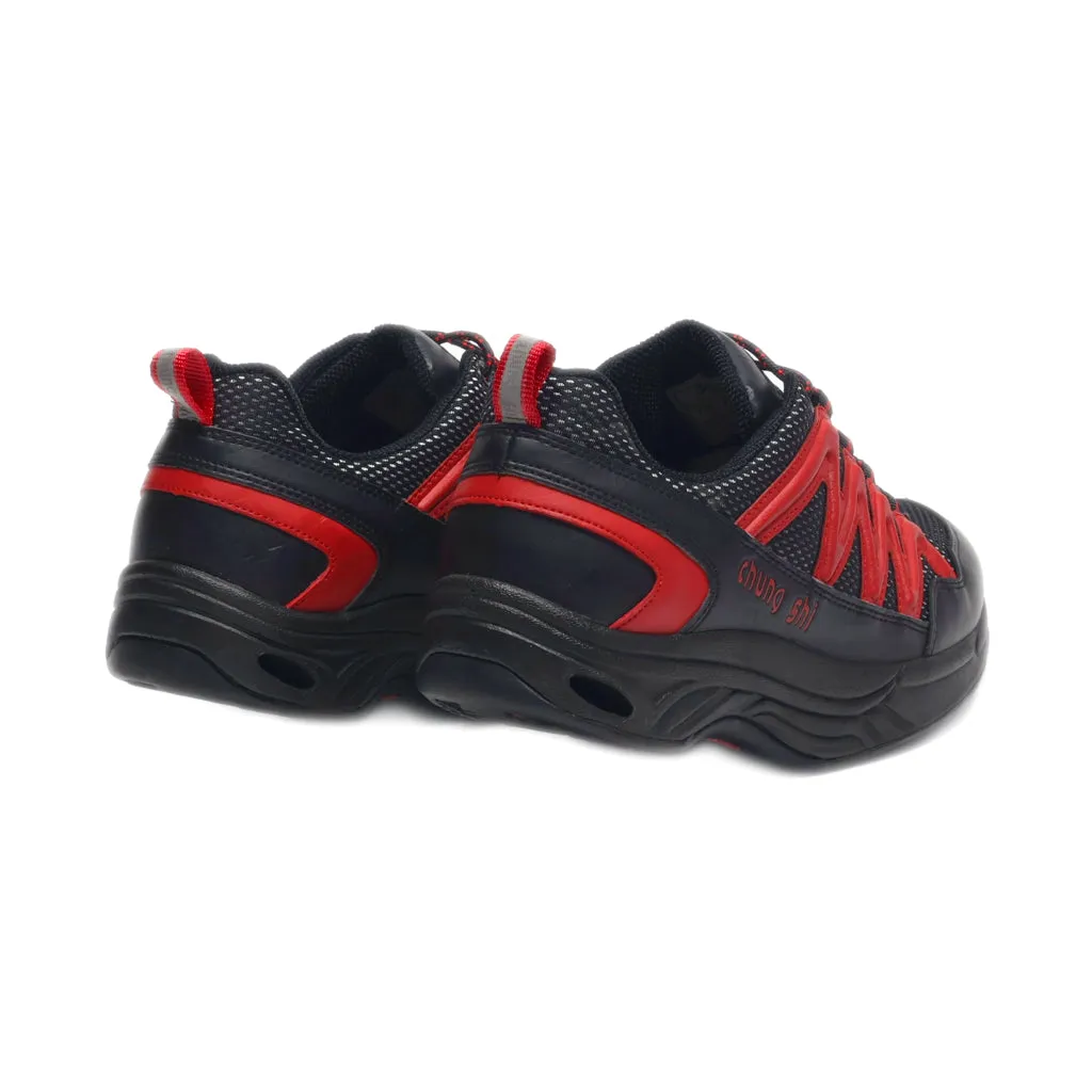 Chung Shi Sport Shoes Fabric Black Colour For Men