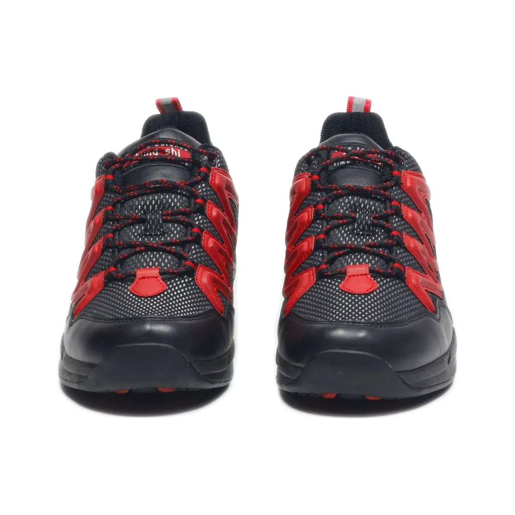 Chung Shi Sport Shoes Fabric Black Colour For Men