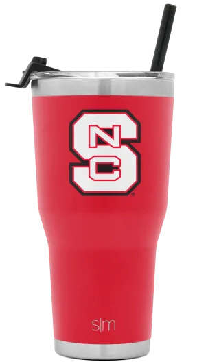 Collegiate Cruiser Tumbler with Flip Lid and Straw