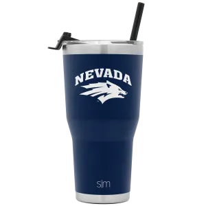 Collegiate Cruiser Tumbler with Flip Lid and Straw