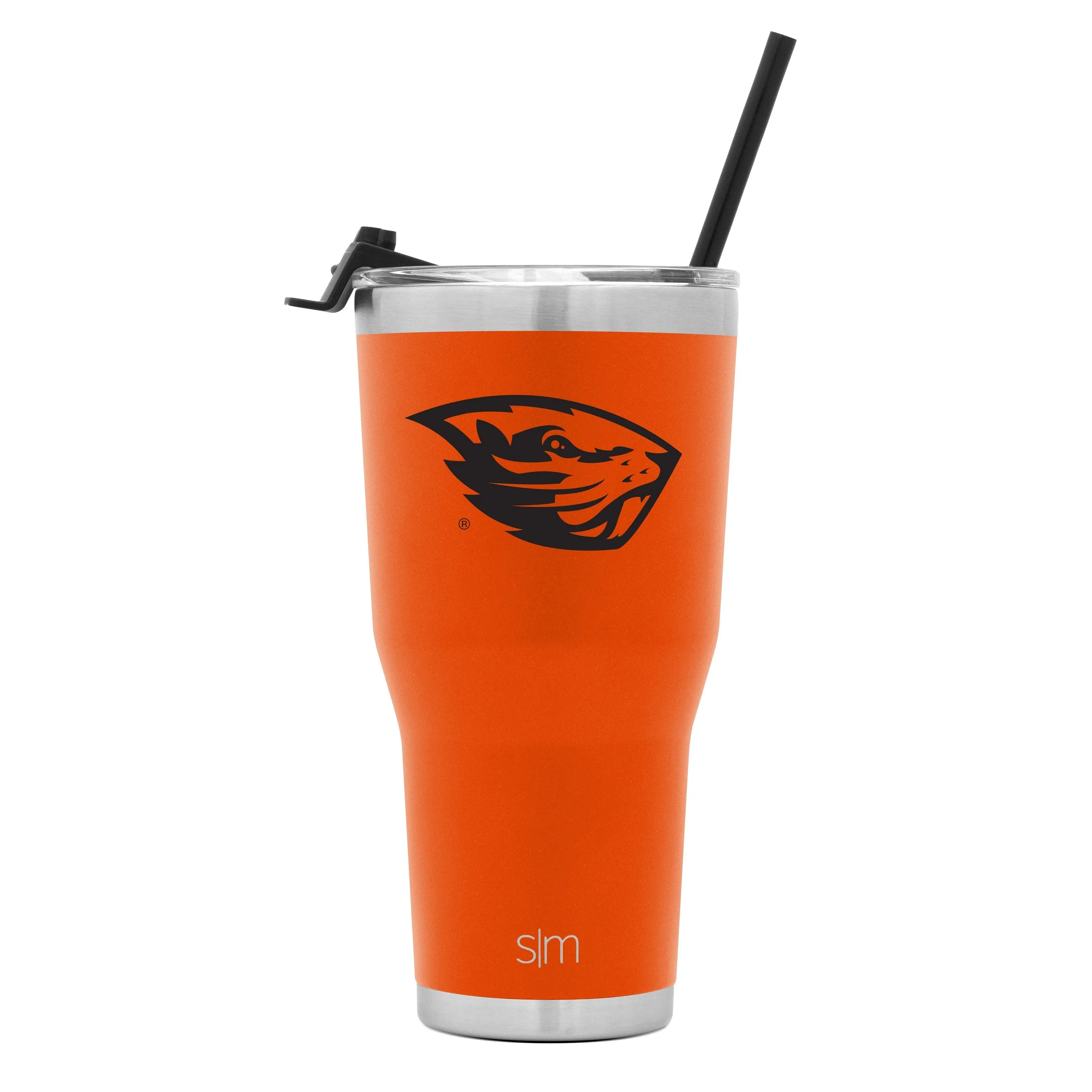 Collegiate Cruiser Tumbler with Flip Lid and Straw