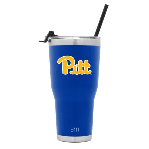 Collegiate Cruiser Tumbler with Flip Lid and Straw