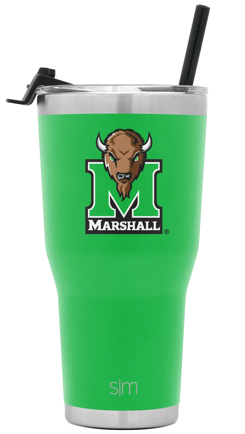 Collegiate Cruiser Tumbler with Flip Lid and Straw