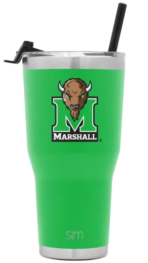 Collegiate Cruiser Tumbler with Flip Lid and Straw