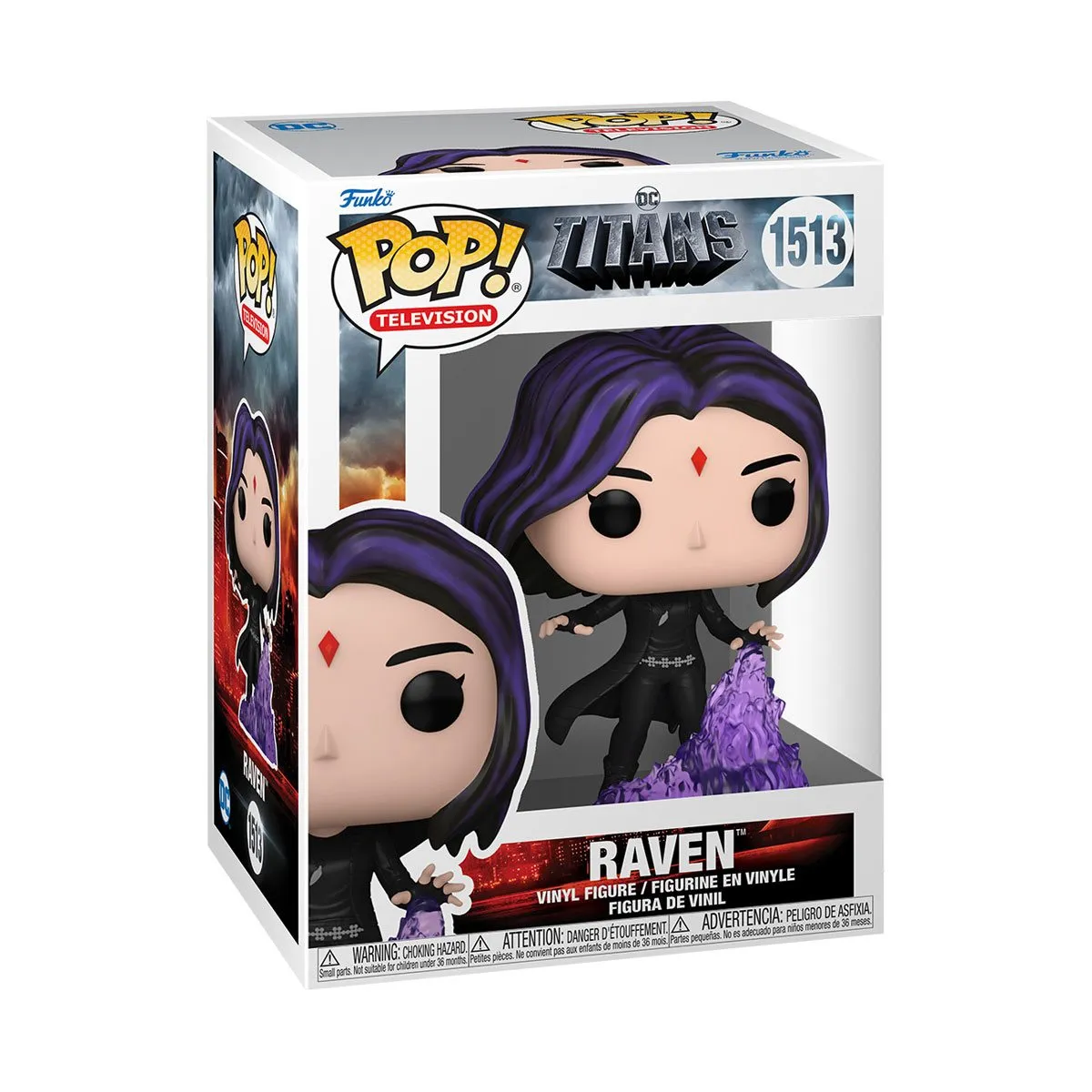 DC Titans Raven Funko Pop! Vinyl Figure #1513