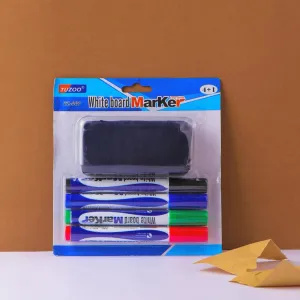 Dry Erase White Board Markers Set