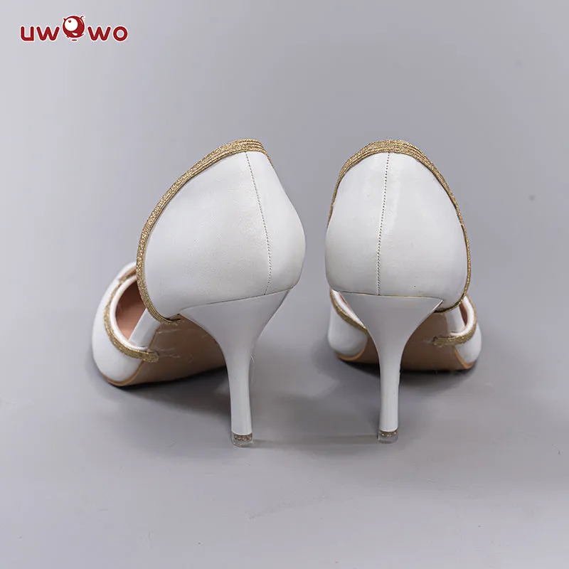 Exclusive Authorization Uwowo X Ailish: Genshin Impact Fanart Yae Miko Bride Ver. Cosplay Shoes