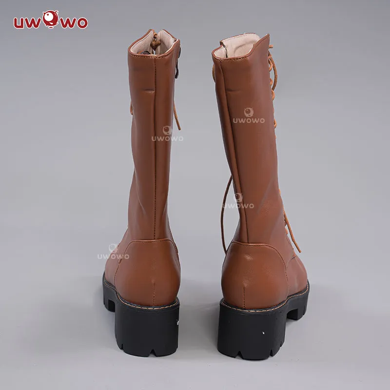 Exclusive Uwowo Genshin Impact Fanart Venti Cute Bunny Outfit Cosplay Shoes Boots