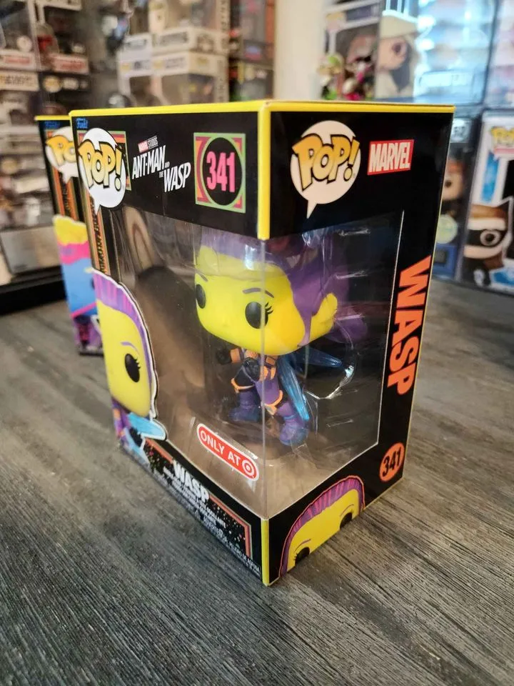 Funko PoP Marvel Wasp Blacklight Exclusive