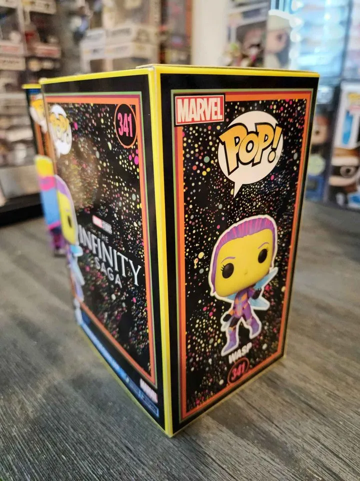 Funko PoP Marvel Wasp Blacklight Exclusive