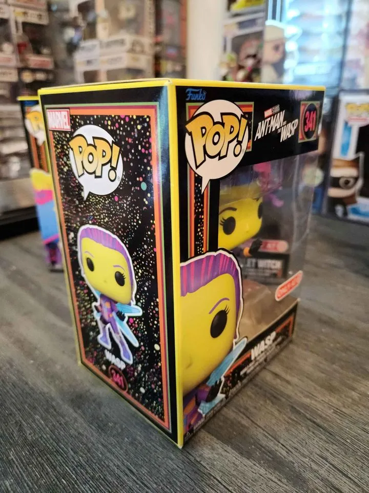 Funko PoP Marvel Wasp Blacklight Exclusive