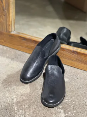 GUIDI　E28 LEATHER SLIP-ON