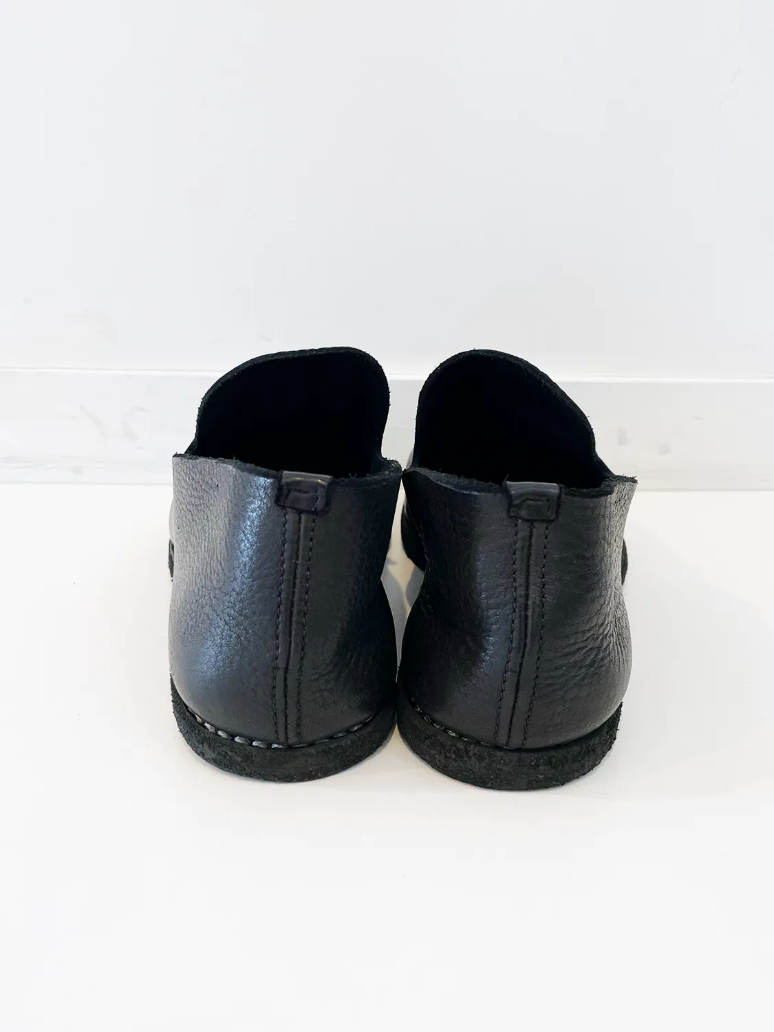 GUIDI　E28 LEATHER SLIP-ON