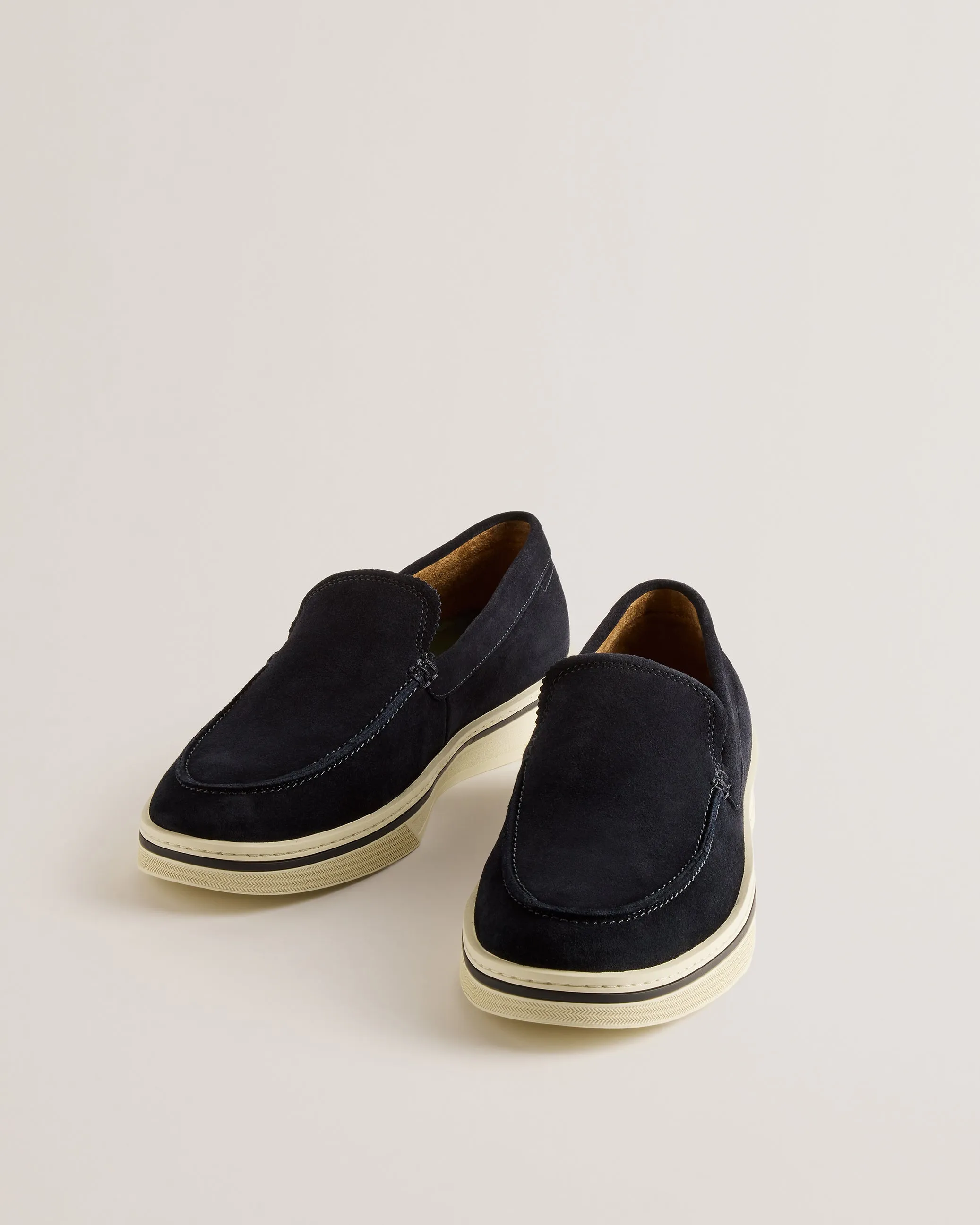 Hampshr Court Slip on Shoes Navy