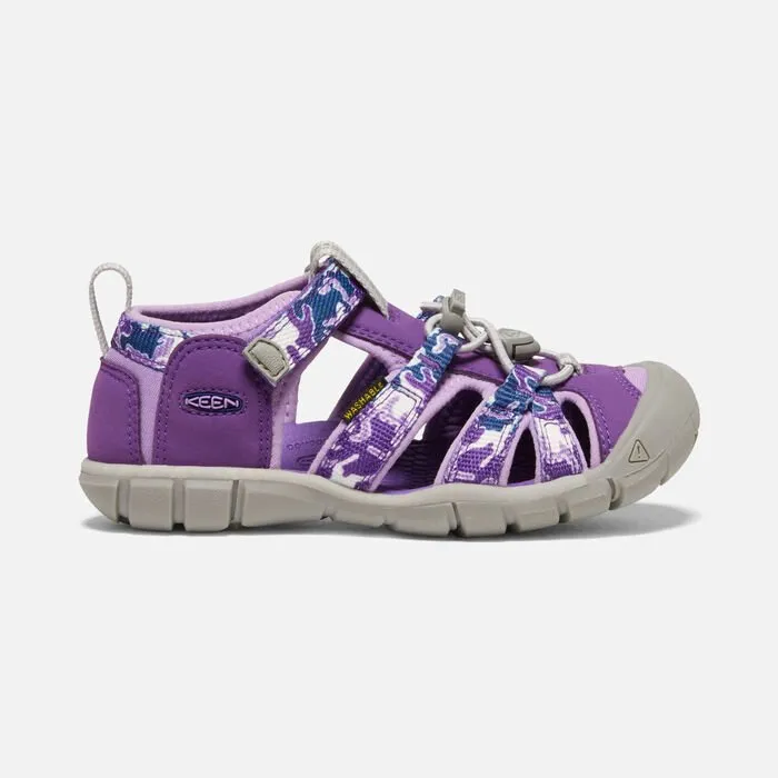 Keen Big Girl's Seacamp II CNX Camo Purple