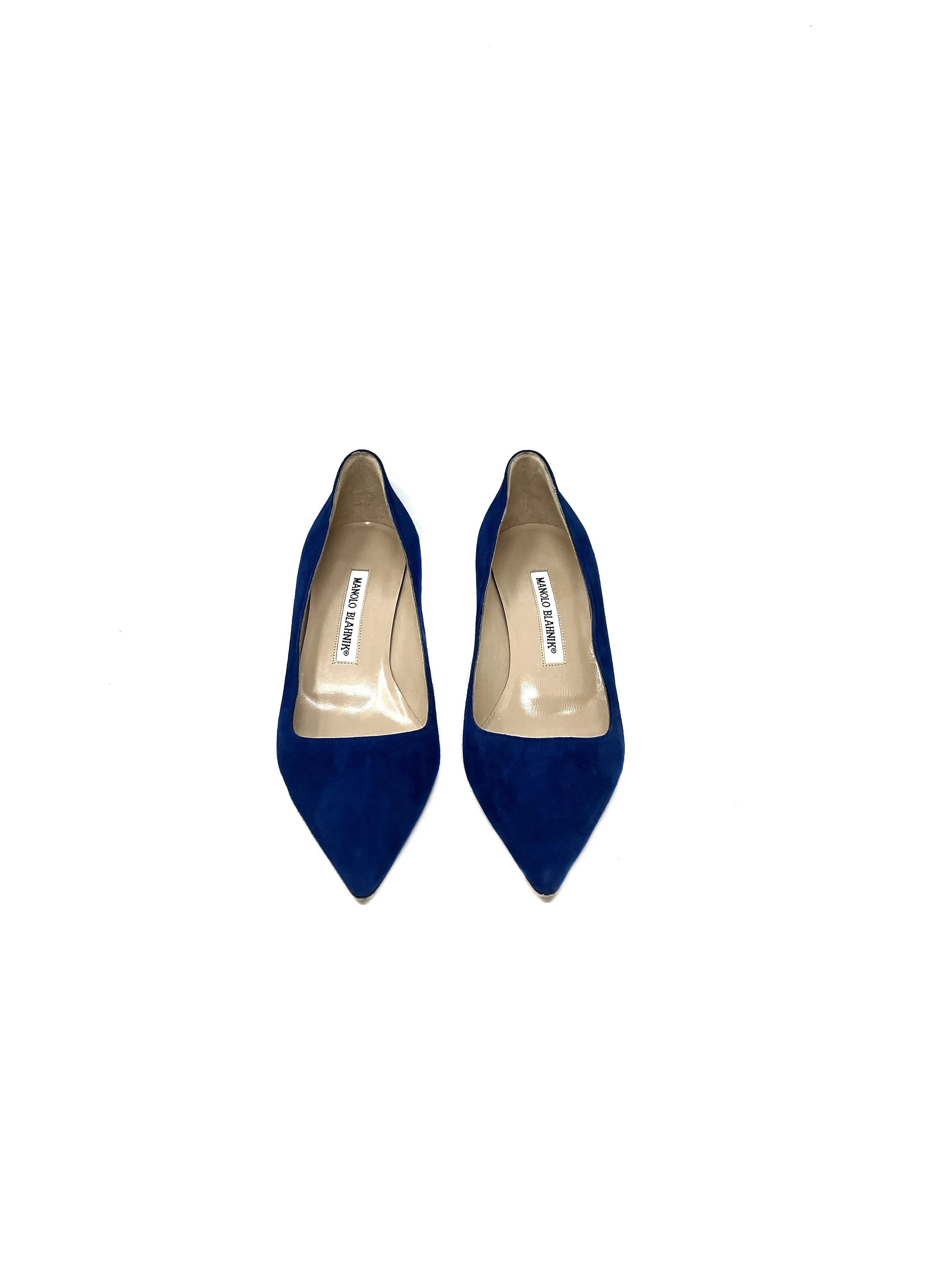 Manolo Blahnik Suede Pump 36.5