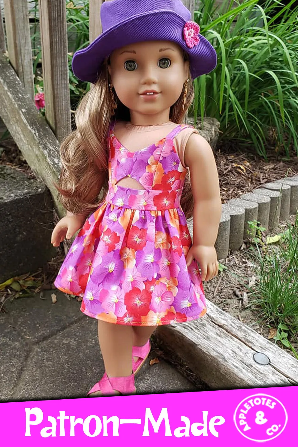 Marina Dress 18 Inch Doll Sewing Pattern