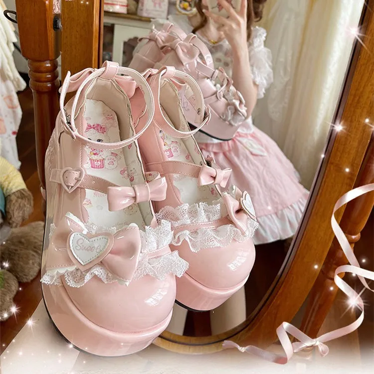 Mary Jane lolita shoes sweet Japanese style