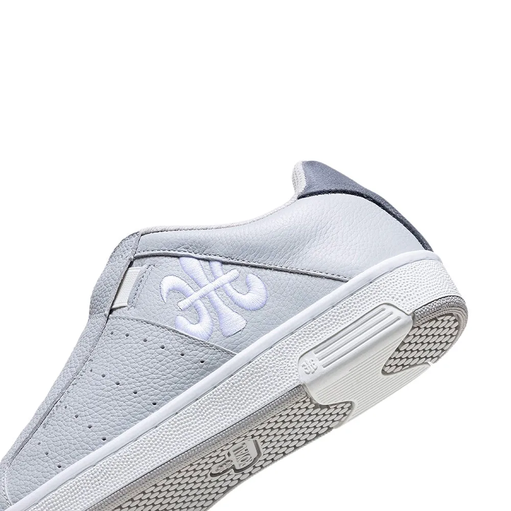 Men's Icon OG Gray Logo Leather Sneakers 01942-880