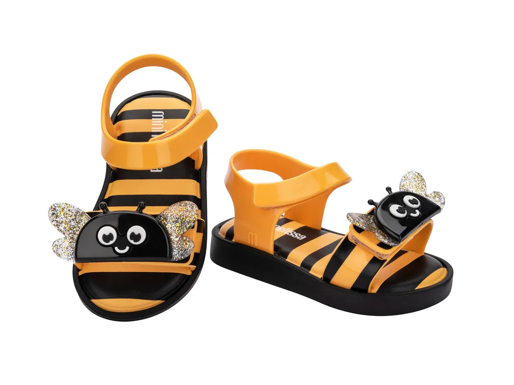 Mini Melissa Jump Bugs Yellow Sandals For Babies