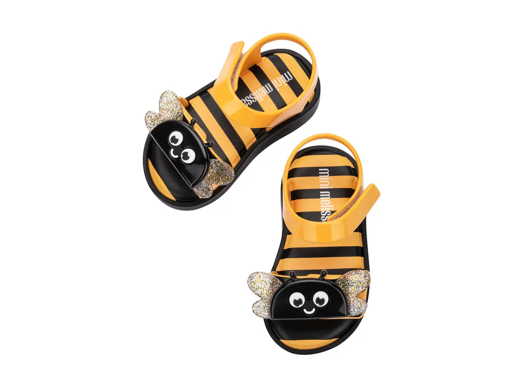 Mini Melissa Jump Bugs Yellow Sandals For Babies