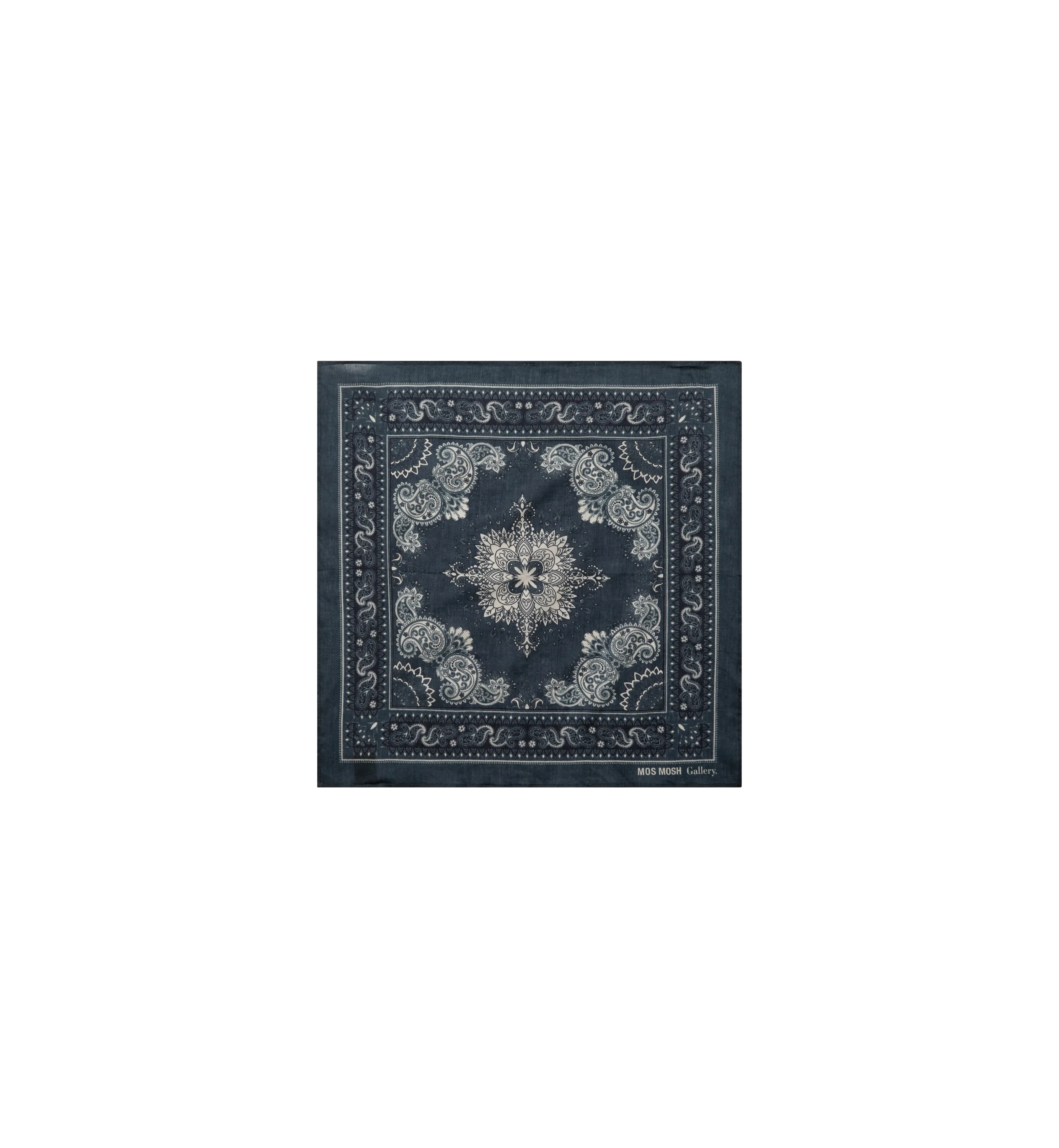 MMGVoile Indigo Paisley Neckerchief