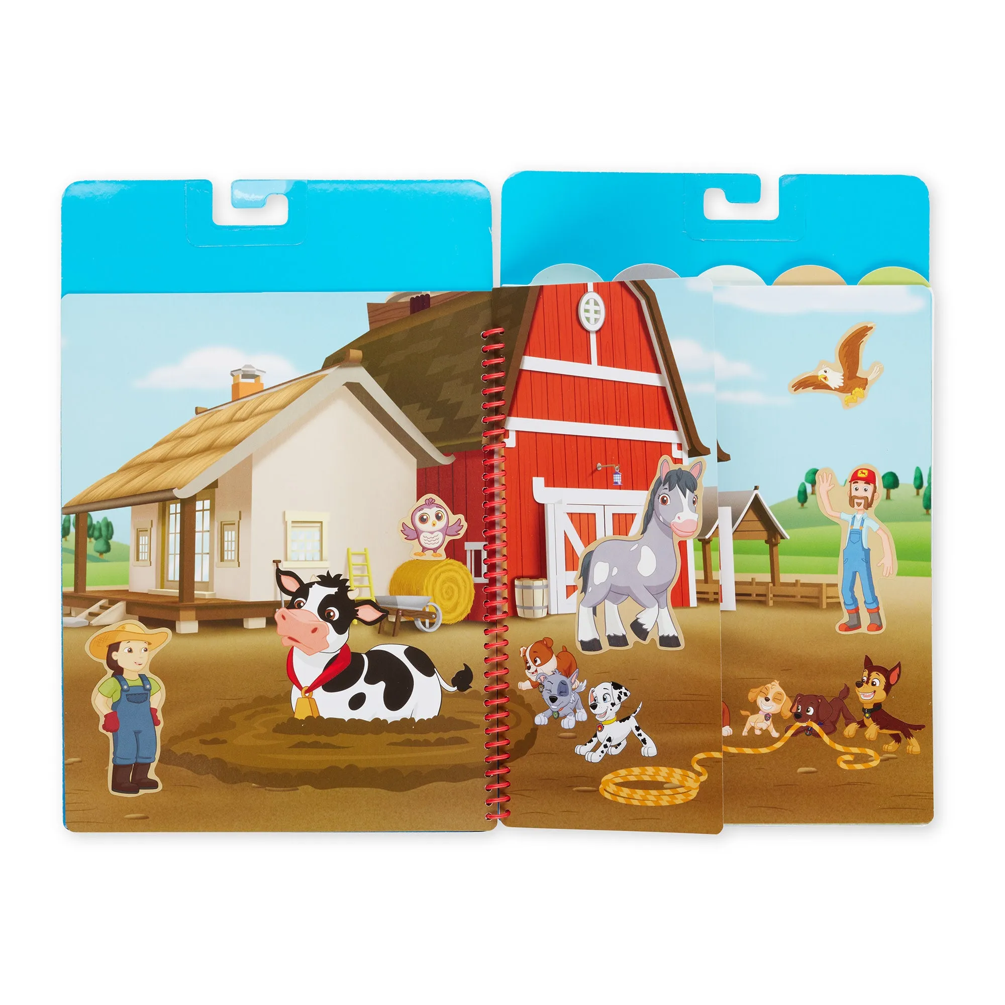 PAW Patrol Restickable Stickers Flip-Flap Pad - Adventure Bay