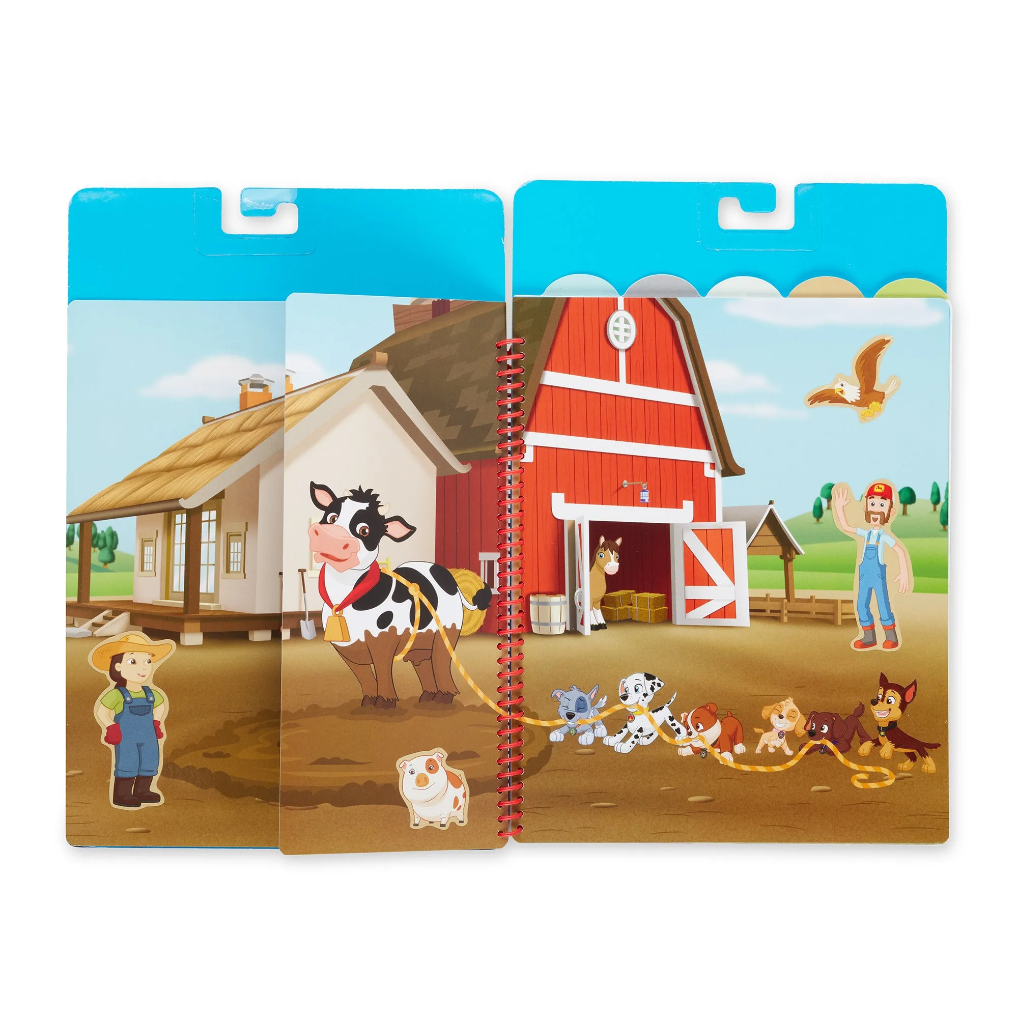 PAW Patrol Restickable Stickers Flip-Flap Pad - Adventure Bay